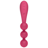 SATISFYER - MULTI TRI BALL VIBRADOR 1 ROJO